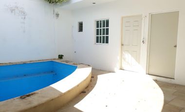Casa en renta en Merida, Vista Alegre norte con piscina.