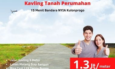 Kavling 15 Menit Barat Bandara YIA Kulonprogo