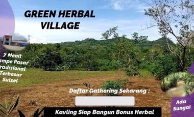 Investasi Kavling Tanah Green Herbal Village Dekat Gowa Bukit Mempesona