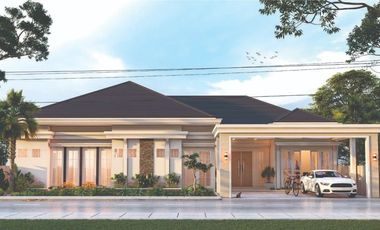 DI JUAL RUMAH TANAH 400 +INTERIOR DAN KOLAM RENANG DI JL CEMARA KIPAS KOMP PEMDA