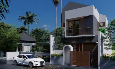 SISA SATU UNIT! RUMAH MODERN DI DENPASAR DEKAT PLAZA RENON