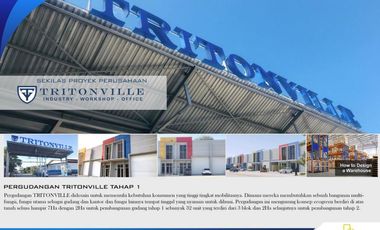 Pergudangan Keren Tritonville Lokasi Mudah Diakses di Batuceper Tangerang