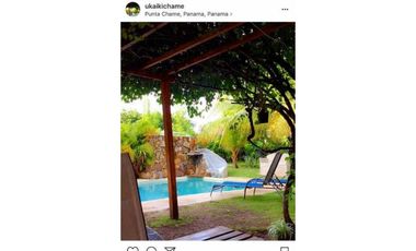VENTA CASA EN ZONA DE PLAYA, 2REC, 2B, SECTOR PUNTA CHAME