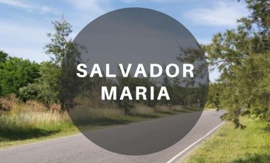 Venta terreno en Salvador Maria Loteo sobre acceso principal. Valores rebajados!