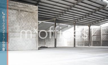 Pesqueria renta de bodega industrial de 2000 m2 en el Centro de Pesqueria