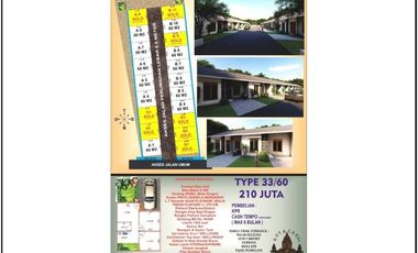 Rumah Murah Model Minimalis di Perumahan GPA 3 Hanya 220 jt NEGO