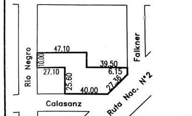 GALPON CON VIVIENDA SOBRE 7 LOTES SOBRE RUTA 2