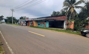 Tanah Murah 120 m Pinggir Jalan Raya Cipanas Sajira