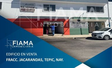 EDIFICIO COMERCIAL EN VENTA  FRACC. JACARANDAS, TEPIC
