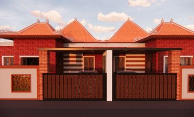 HANYA INI! RUMAH ETNIK MODERN JAVA DI UTARA PRAMBANAN, LOKASI STRATEGIS