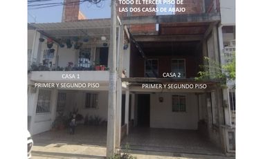 VENTA DE CASA EN LAS FLORES - 3 CASAS - LAS FLORES, JAMUNDI