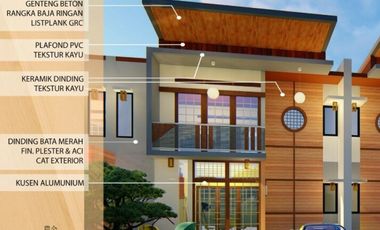 Villa mewah siap Huni Harga Promo Nouka Village Gaya Jepang Bandung Bandung