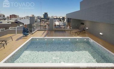 3 ambientes con balcon terraza en edificio con amenities en Nuñez!