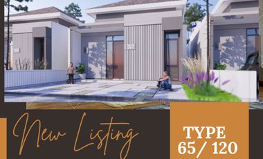 PROMO CLUSTER DP 35 SAMPAI AKAD UTK 5 UNIT PERTAMA JL SIMPANG TIGA