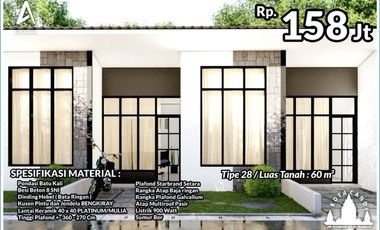 Cicilan Ringan, Beli Rumah Studio Prambanan