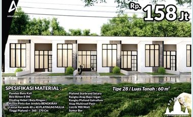 Cicilan Ringan, Beli Rumah Studio Prambanan