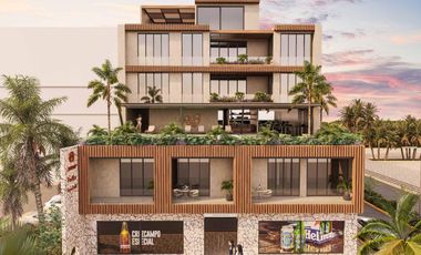 Departamento de 2 recámaras a la venta en el centro de Cozumel.
