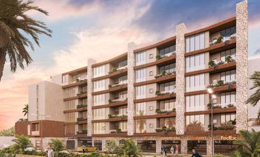 Departamento de 2 recámaras a la venta en el centro de Cozumel.