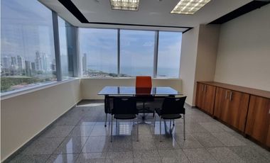 SE ALQUILA OFICINA LISTA PARA OCUPAR EN PUNTA PACIFICA