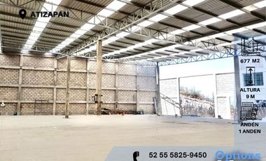 Opportunity to sell an industrial warehouse in Atizapán