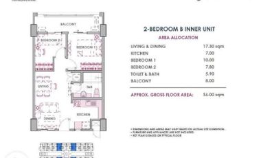 Affordable 2 Bedroom THE ATHERTON in Sucat Paranaque City