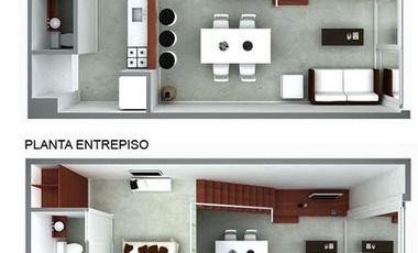 VENTA DEPARTAMENTO 2 AMB 53 M2 TERRAZA
