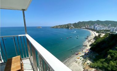 SE ARRIENDA APARTAMENTO DE 3 HABITACIONES FRENTE AL MAR- RODADERO