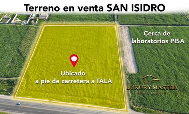 TERRENO EN VENTA EN SAN ISIDRO MAZATEPEC