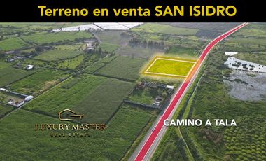 TERRENO EN VENTA EN SAN ISIDRO MAZATEPEC