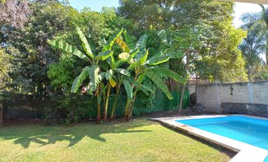 Casa sola con alberca, renta de fin de semana, 13 camas.