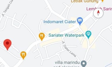 Villa Luas & Strategis Wilayah Tengah Tempat Wisata Ciater, Subang