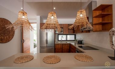 Departamentos en fracc privado en Aldea Zama Tulum