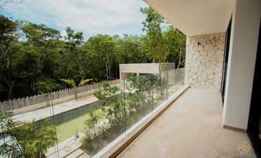 Departamentos en fracc privado en Aldea Zama Tulum