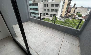 Alquiler Monoambiante a Estrenar con Balcón aterrazado  Al Frente expensas $ 180.000