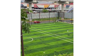 VENDO  CANCHA DE FUTBOL  EN PROYECTO 210 APARTAMENTOS