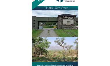 Venta de terreno en Vertientes Eco Pueblo - Vaqueros