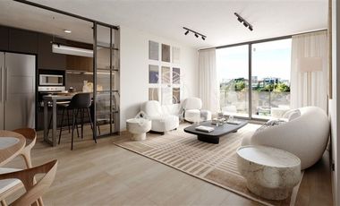 Departamento nuevo en venta en Providencia. Conectividad.