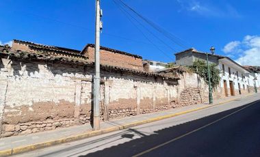 Terreno en Cusco a 500 metros de la Plaza Mayor y Catedral