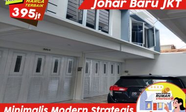 Cluster Strategis Modern Minimalis Johar Baru Jakarta