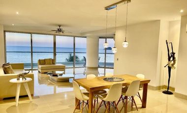 Venta de hermoso apartamento frente al Mar Caribe