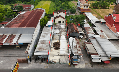 Tanah Bangunan Pinggir Jalan Nologaten Depok Ideal Untuk Bisnis