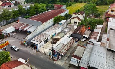 Tanah Bangunan Pinggir Jalan Nologaten Depok Ideal Untuk Bisnis