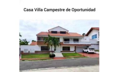 Espectacular Casa en venta, Villa Campestre - OPORTUNIDAD!!