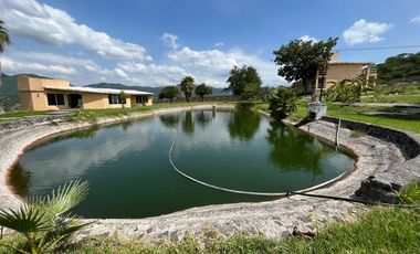 RANCHO EN VENTA, A 5 MIN DE LAS ESTACAS, YAUTEPEC, MORELOS