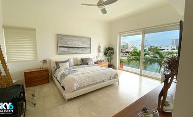 Residencia de Lujo en Puerto Cancún: Infinity Pool, Muelle Privado y Frente de Canal