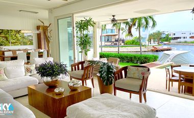 Residencia de Lujo en Puerto Cancún: Infinity Pool, Muelle Privado y Frente de Canal