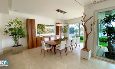 Residencia de Lujo en Puerto Cancún: Infinity Pool, Muelle Privado y Frente de Canal