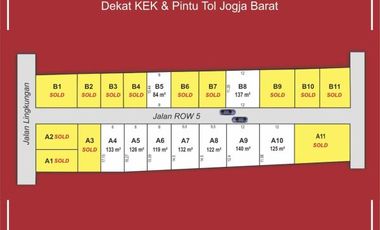 Dijual Tanah 100 Jtan dekat Calon Kampus Atma Jaya Jogja