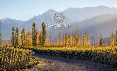 Lote en venta en Casa de Uco, Tununyan, Mendoza - Private Residencies