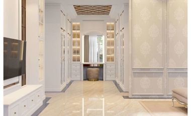 RUMAH MEWAH + INTERIOR DI KOMP PEMDA BEBAS REQUES DESIAN RUMAH